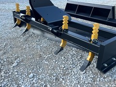 84″ Box Scraper Grader Scarifier Attachment Skid Steer Tractor 3PT CAT 1 Hitch