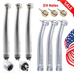 Dental High Speed Air Turbine Handpiece Big Head 2/4Hole For NSK Cartridge