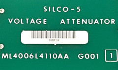 USED Silco ML4006L4110AA-G001 Voltage Attenuator Board