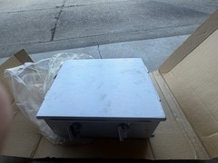 Electromate E12ONFAL Stainless Steel Lockable Enclosure Box 12x10x4 IP66