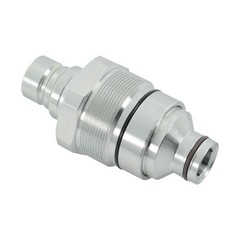 373-6967 Male Flat Face Coupler Compatible For Caterpillar 226D 262D 279D 299D