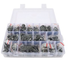 272Pcs Hex Bolts and Nuts Kit M6 M8 x1.25 M10-1.5Metric Bolt Assortment