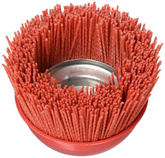 5 Inch Nylon Bristle Cup Brush Grinder Attachment Easy Surface Cleaning