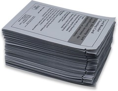 Easy-to-Use Dual-Sided 50 Pack Cleaning Cards for POS Terminals – Alcohol-Free