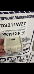2LB + Protech Polyester Pearl White/Oyster White powder coat Yk1912-f