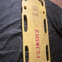 EMAS USA EMS yellow Backboard/Spine Board Stretcher for Emergency Medicine