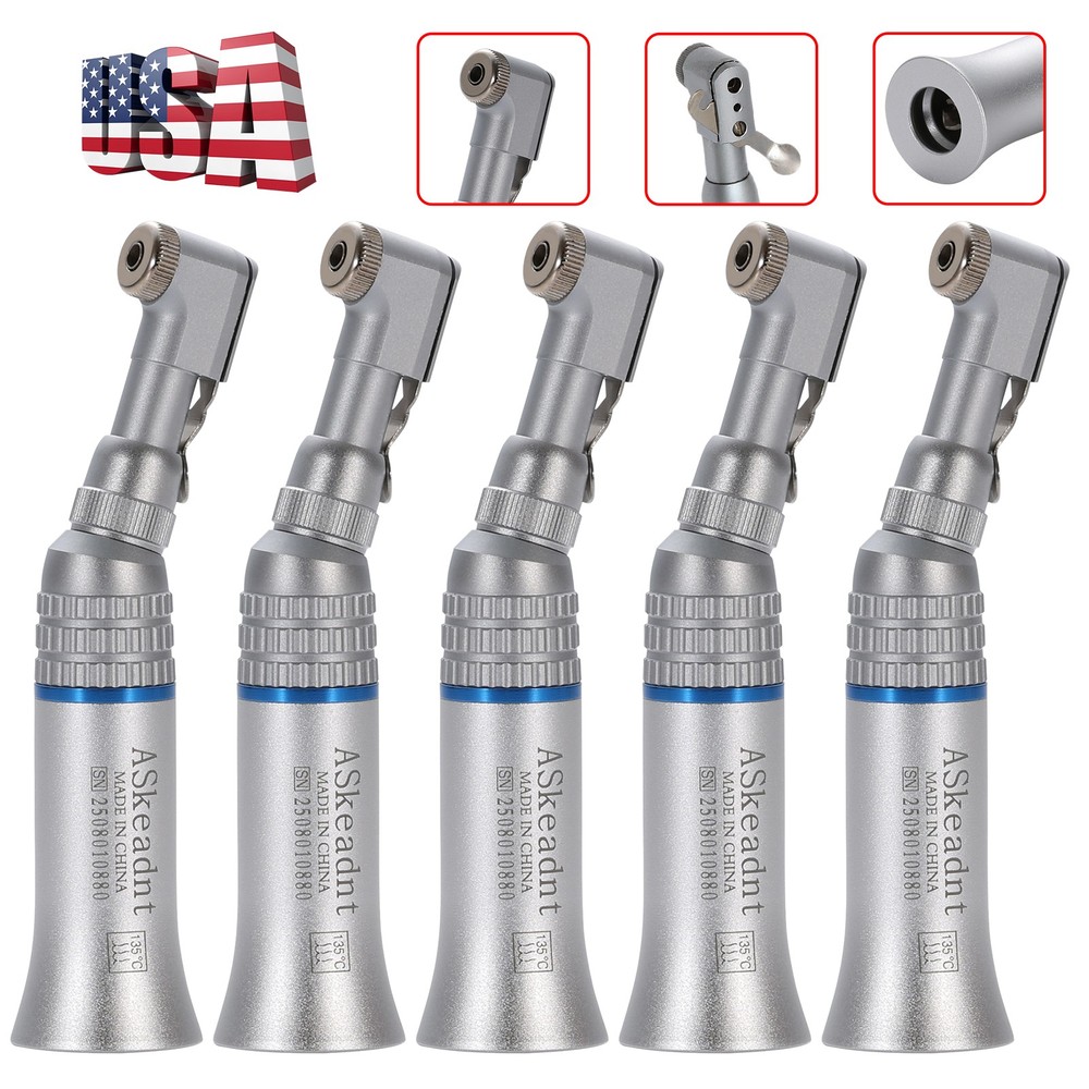 NSK Style Dental Slow Low Speed Contra Angle Handpiece Latch Bur E-Type ASkeadnt