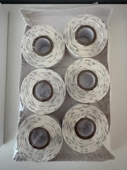 Lot of 18 Rolls Address & Barcode Labels Warehouse Biz 1″ x 4″ New!