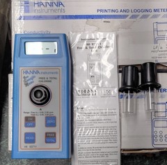 Hanna Instruments HI93711 Free & Total Chlorine ISM Meter Kit w/ Case & Cuvettes