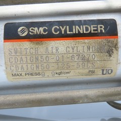 SMC CDA1GN50-01-67270 2-1/4″ Bore 5″ Stroke Double Acting Air Cylinder
