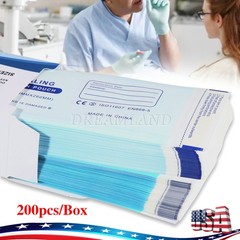 3.5″ X 10″ Self Sterilization Pouches Autoclave Pouch, Sterilizer Bags Dental US