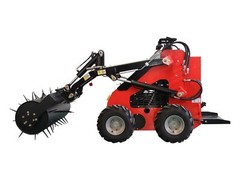 mini skid steer Lawn Scarifier loader attachments for TYPHON STOMP skidsteer