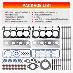 HS26423PT 5.7L HEMI Gasket Set w/ Head Bolts for Dodge Ram Chrysler Jeep ES72200