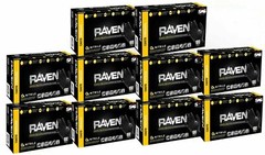 100-1000 SAS Safety RAVEN 66519-66520 6mil Nitrile Glove Powder Free, M L XL XXL
