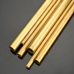 Brass Hollow Tube 0.8mm 0.9mm 1mm 2mm 3mm 4mm 5mm 6mm 7mm-19mm O.D Length 300mm