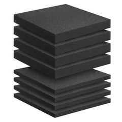 8 PCS 12×12 inch Polyethylene Foam Pads for Packing, High Density Inserts