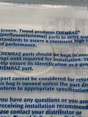 CHEMRAZ 9024-SC639 O-RING AS-568A-024 CPD 639, 2-024, 150479