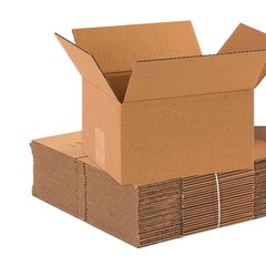BOX USA Shipping Boxes Small 10″L x 8″W x 6″H, 10x8x6″ (25-Pack), Kraft