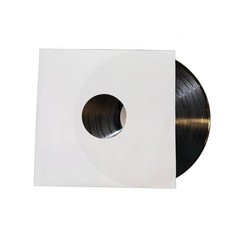 100 – Pack White Paper Vinyl Record Inner Sleeves 12-Inch LP Album