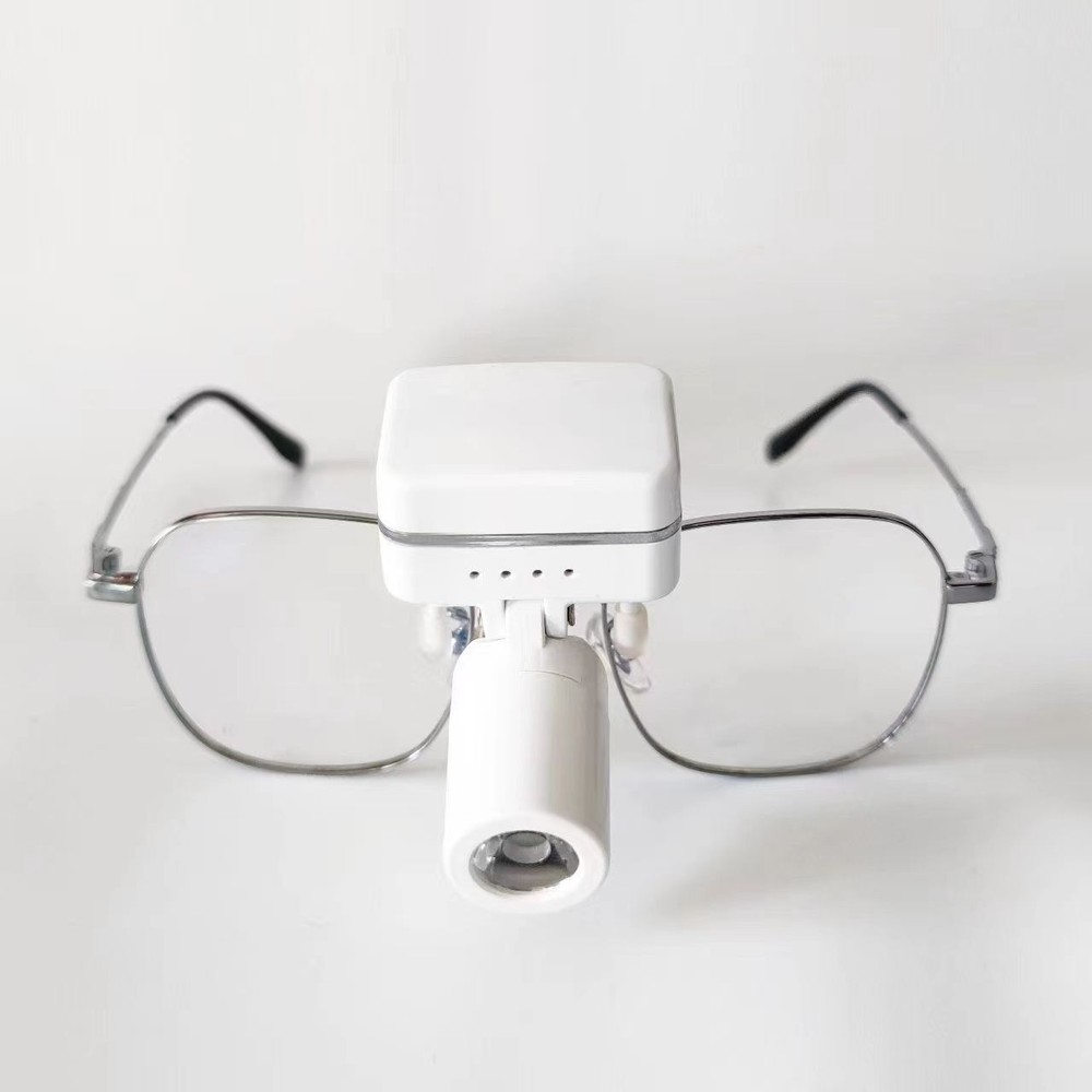Wireless LED Clip-on Dental Headlight ENT Surgical Otolaryngology Headlamp