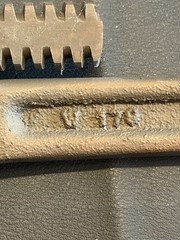 BERYLCO W-179 Size 8 BeCu Smooth Jaw Pipe Wrench Non Sparking USA Vintage