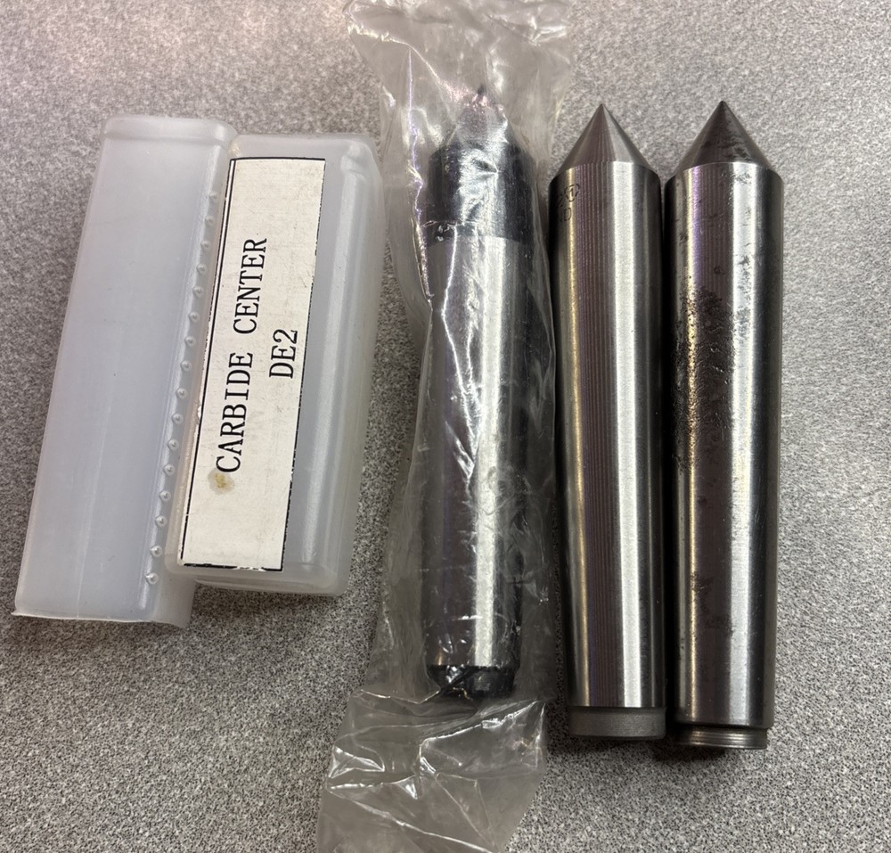 Lot of 3 Carbide Center Punch’s DE2, 8712-2 Poland & Unmarked