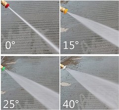 7 Pieces Pressure Washer Small, Red, Yellow, Green, White, Black, Blue, Pink