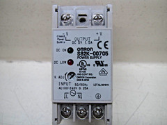 Omron DIN Rail Power Supply P/N: S82K-00705 FREE SHIPPING