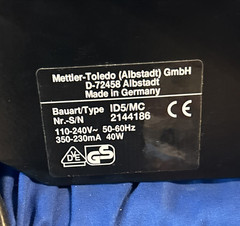 Mettler Toledo ID5 MultiRange Checkweiger With Mettler GD46 Printer READ