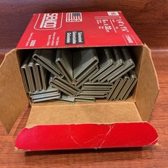 Senco Galvanized Finish Staples L15BAB 1/4″ X 1 1/4″ USA, 4 Pounds, 18 Gauge
