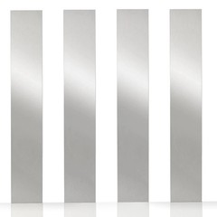 4 Pcs Pure Nickel Strip Nickel Anode Plating Kit Anode Sheet for Electroplating