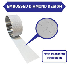 EAGLE 1-0.025 (Thin) 10 FT Embossed Aluminum Diamond Checker Plate Sheets/Rolls