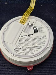 Kidde 21033081 FireX 120V AC Hardwired + AA Photoelectric Smoke Alarm SMACFEX
