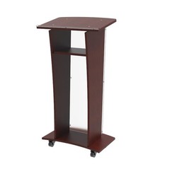 Wood Acryilic Podium Church Pulpit Frost Event Speaker Pulpit Lectern School