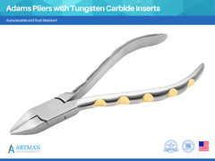 Adams Pliers with Tungsten Carbide Inserts ARTMAN