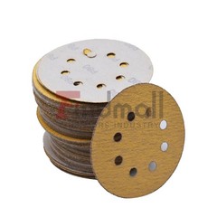 100Pcs 5” Inch 8-Hole 80 Grit Hook-and-Loop Sanding Disc Sander Paper