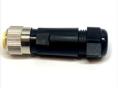 AutomationDirect ZP-S1-5MP-FWX ZIPport 5-Pin Male Field Connector 7/8″-16