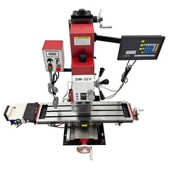 Precision Brushless Milling and Drilling Machine+Axis X Power Feed+Grating Ruler
