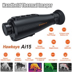 384 x 288 Thermal Imager Hunting Imaging Monocular Night Vision Riflescope w/LRF