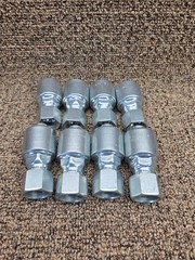Gates G25170-1212, 12G-12FJX Hydraulic Fittings (8 pcs)