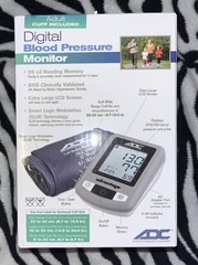 ADC Advantage 6021N Arm-Type Digital Blood Pressure Monitor, Wide Adult Cuff