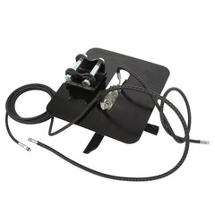 Hydraulic Grass Cutting Mower Attachment For 1-1.5ton Mini Excavator US