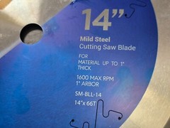 Steelmax 14″ TCT Mild Steel Cutting Saw Blade, Tungsten Carbide Tip (SM-BLL-14)