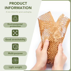 Honeycomb Packing Paper Cushion Wrap Sheets Packing Moving Shipping Lock Protect