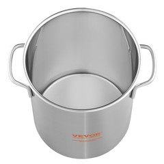 VEVOR Vacuum Chamber Tempered Glass Lid Vacuum 3 Gal Degassing Chamber Silicone