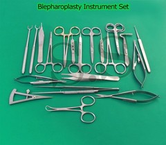 24 Pcs Blepharoplasty Surgical Instrument Set