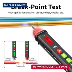 Voltage Tester Pen Non-Contact 12-1000V AC Detector, Adjustable Sensitivity Elec