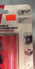 Diablo Tools 2-5/8″ Bi-Metal Hole Saw Quick Change *DHS2625