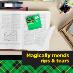 Scotch Magic Tape [Invisible Matte Finish]: 3/4 in. x 1000 in. *10-pack