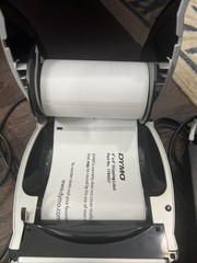 Dymo LabelWriter 4XL Label Printer 4 in x 6 in Labels- Black (1738542) W/labels